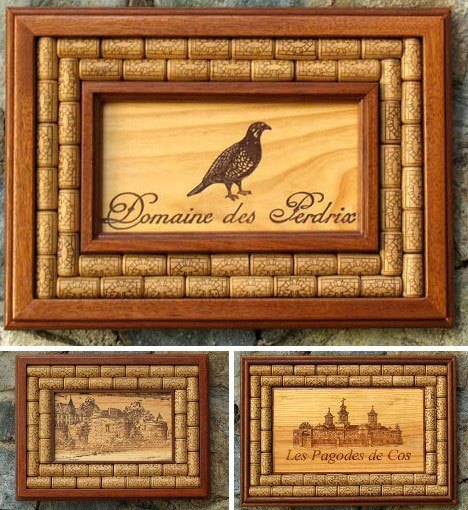 Tạo trang trí nghệ thuật với nút chai rượu vang