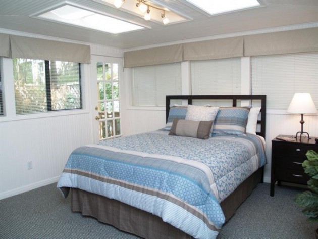 Phòng ngủ với giếng trời độc đáo