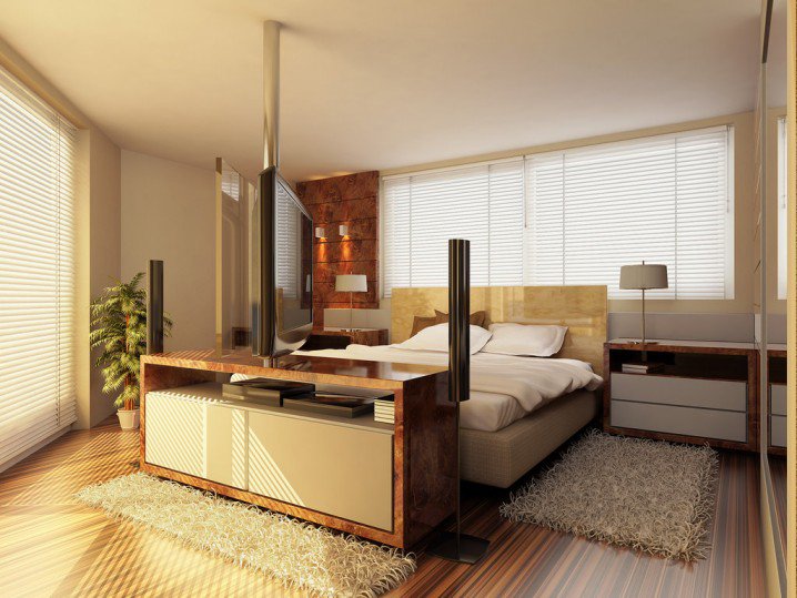 Những thiết kế hiện đại cho phòng ngủ nhỏ