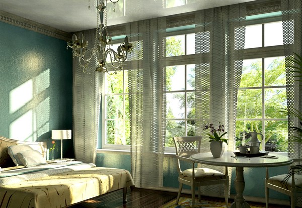 Thiết kế lãng mạng dễ thương cho phòng ngủ