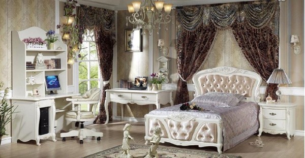 Thiết kế phòng ngủ lãng mạng và tinh tế