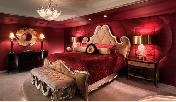 Phòng ngủ gợi cảm đầy lãng mạn