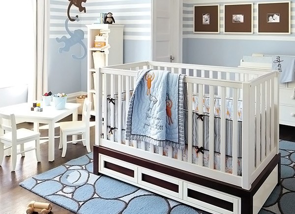 Phòng ngủ đẹp cho trẻ sơ sinh