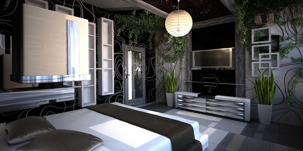 trang trí phòng ngủ yên bình đầy tinh tế 