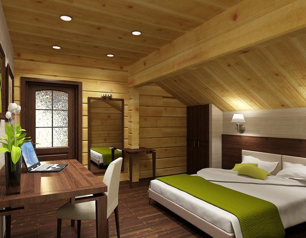 Cải tạo phòng gác mái thành phòng ngủ đẹp