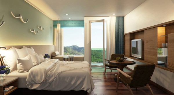 Trang trí các khoảng trống phòng ngủ trang nhã 