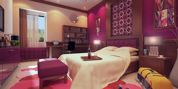 Trang trí các khoảng trống phòng ngủ trang nhã 