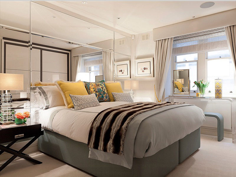 Trang trí phòng ngủ sang trọng như khách sạn