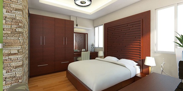 Sắp xếp nội thất gọn gàng cho phòng ngủ