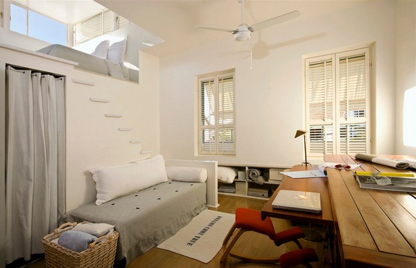 Phòng ngủ áp mái với thiết kế dễ thương