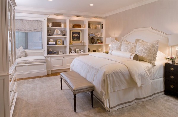 Ga trải giường trắng tinh tế