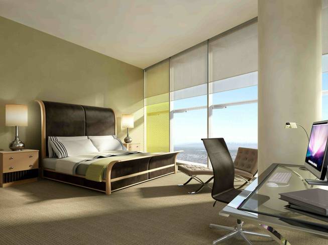 Phòng ngủ Penthouse đầy mê hoặc