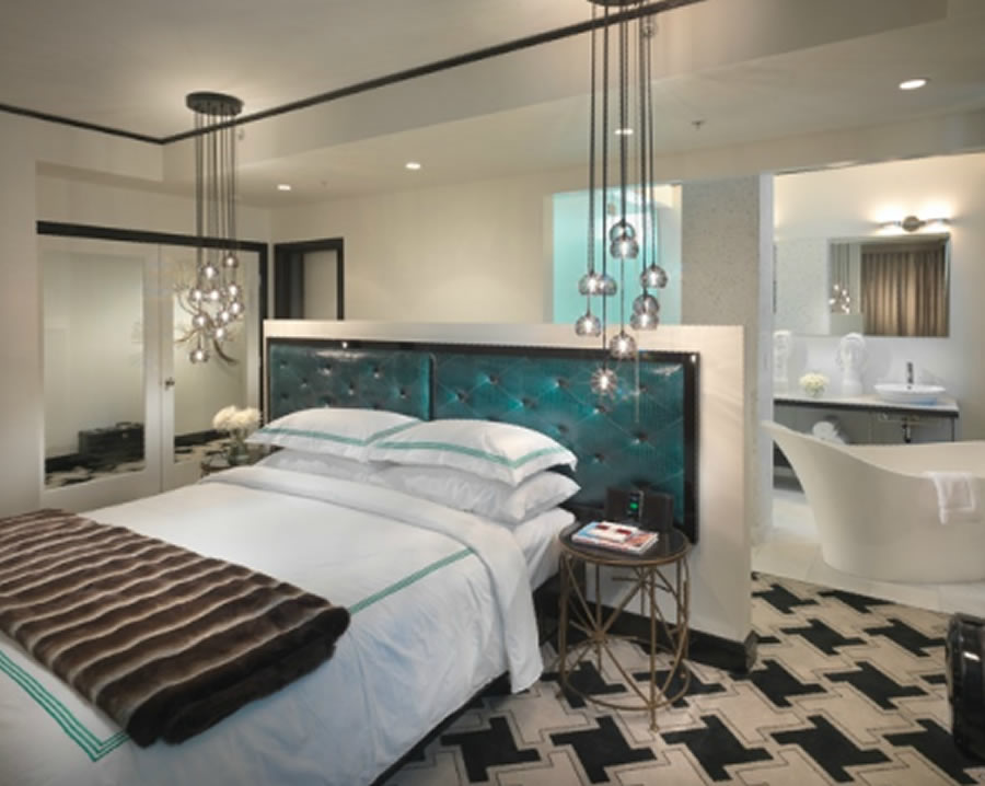 Phòng ngủ Penthouse đầy mê hoặc