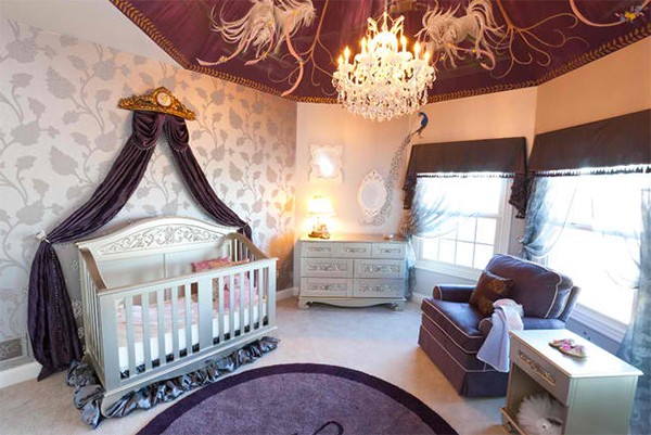 Trang trí trần phòng ngủ thú vị cho trẻ