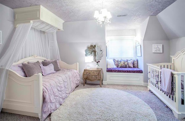 Trang trí trần phòng ngủ thú vị cho trẻ