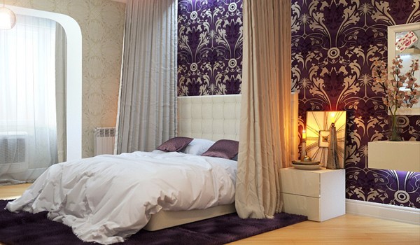 Phòng ngủ khác sạn mini trong nhà