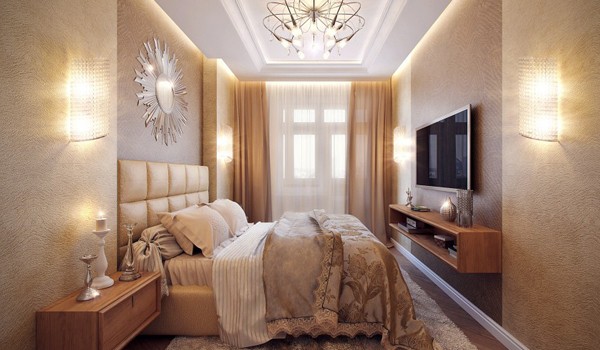 Phòng ngủ khác sạn mini trong nhà