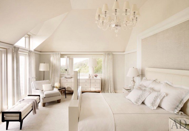 Trang trí phòng ngủ với ghế tựa lịch lãm