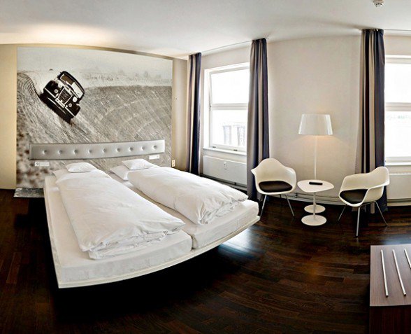 Thiết kế phòng ngủ của dân mê xe