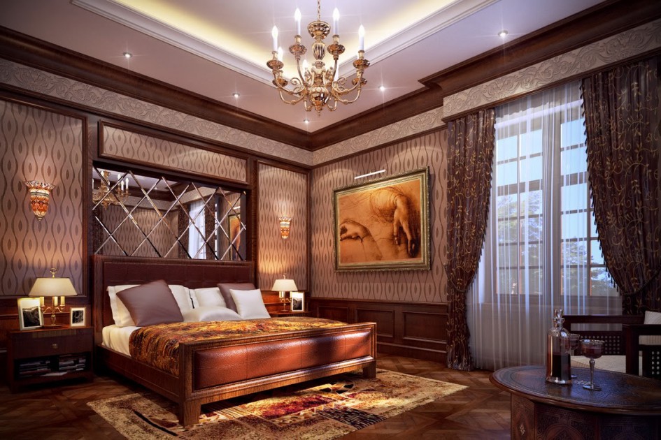 Sử dụng tấm ván đầu giường cho phòng ngủ đẹp